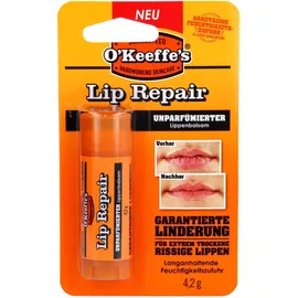O Keeffe s Lip Repair Lippenbalsam unparfümiert 4,2 g
