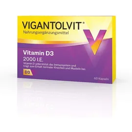 Vigantolvit 2000 I.E. Vitamin D3 60 Weichkapseln