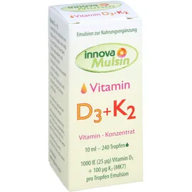 Innova Mulsin Vitamin D3 + K2 10 ml Emulsion