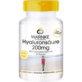 Hyaluronsäure 200 mg 60 Kapseln