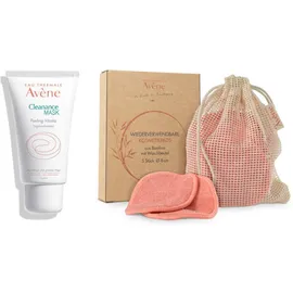 Avene Cleanance Mask Peeling Maske 50 ml + gratis Kosmetikpads (wiederverwendbar) 5 Stück