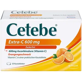 Cetebe Extra-C 600 mg 30 Kautabletten