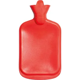 Wärmflasche 2 Liter, rot, 1 Stück