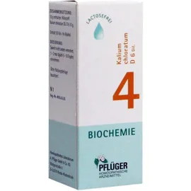 Biochemie Pflüger 4 Kalium Chloratum D6 30 ml Tropfen