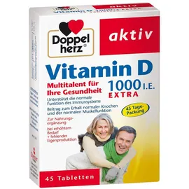 Doppelherz Vitamin D 1.000 I.E. Extra 45 Tabletten