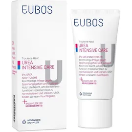 Eubos Trockene Haut 5 % Urea 50 ml Nachtcreme