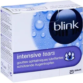 Blink Intensive Tears Schützende Augentropfen 20 X 0,4 Ml...