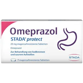 Omeprazol Stada Protect 20 mg 7 Magensaftresistente Tabletten