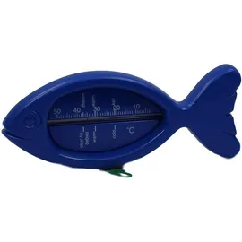 Badethermometer Fisch Blau 1 Stück