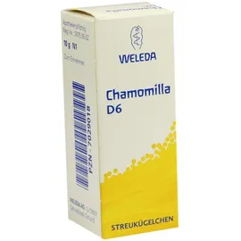 Weleda Chamomilla D6 10 G Globuli
