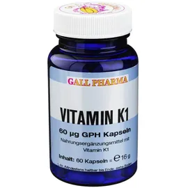 Vitamin K1 60 µg Gph Kapseln 60 Kapseln