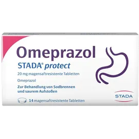Omeprazol Stada Protect 20 mg 14 Magensaftresistente Tabletten