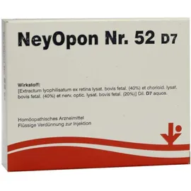 Neyopon Nr.52 D 7 Ampullen 5 X 2 ml