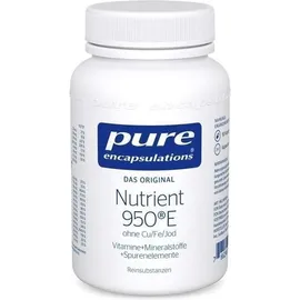 Pure Encapsulations Nutrient 950e Ohne Cu, Fe, Jod 90 Kapseln
