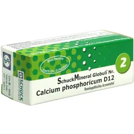Schuckmineral Globuli 2 Calcium Phosphord12