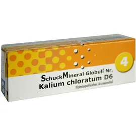 Schuckmineral Globuli 4 Kalium Chloratum D6 7x5g