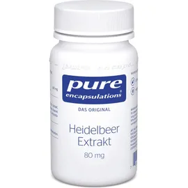 Pure Encapsulations Heidelbeer Extrakt 80 mg 60 Kapseln