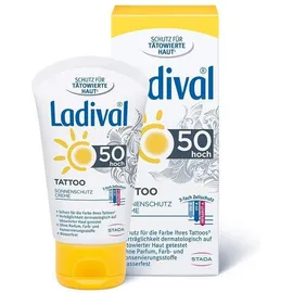 Ladival Tattoo Sonnenschutz 50 ml Creme LSF 50