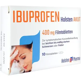 Ibuprofen Holsten Akut 400 mg 10 Filmtabletten