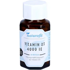 Naturafit Vitamin D3 4.000 I.E. 90 Kapseln