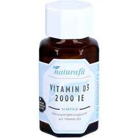 Naturafit Vitamin D3 2.000 I.E. 90 Kapseln