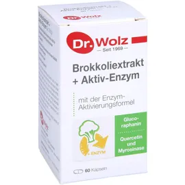 Brokkoli Extrakt + Aktiv-Enzym Dr. Wolz 60 msr. Kapseln