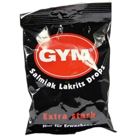 Gym Salmiak Lakritz Drops Zuckerhaltig 100 G