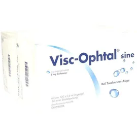Visc Ophtal Sine 120 X 0,6 ml Augengel