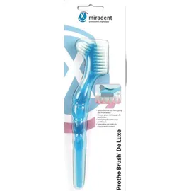 miradent Prothesenbürste Protho Brush De Luxe blau