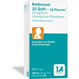 Ambroxol 15 Saft - 1A Pharma