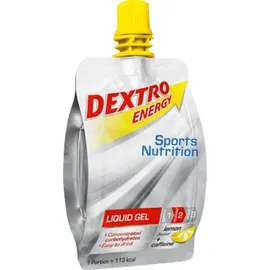 DEXTRO ENERGY Sports Nutrition LIQUID GEL lemon+ caffein