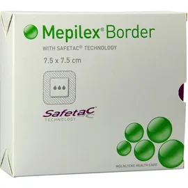 MEPILEX Border Schaumverband 7,5x7,5 cm
