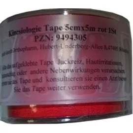 KINESIOLOGIE Tape 5 cmx5 m rot