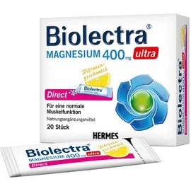BIOLECTRA Magnesium 400 mg ultra Direct Zitrone