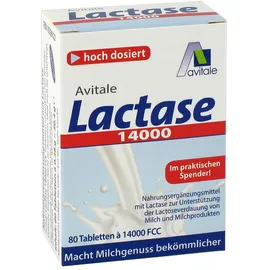 Lactase 14000 FCC Tabletten