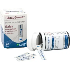 GLUCOSMART Salsa Blutzuckerteststreifen Dose