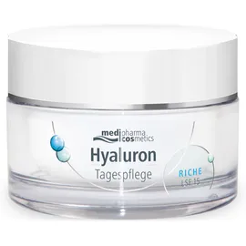 HYALURON Tagespflege riche Creme LSF 15