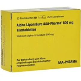 Alpha-Liponsäure AAA-Pharma 600mg