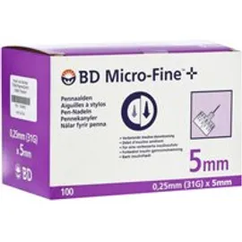 BD MICRO-FINE+ 5 Pen-Nadeln 0,25x5 mm 31 G