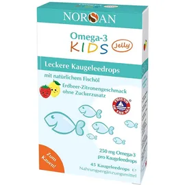 NORSAN Omega-3 KIDS Jelly Fischöl Dragees