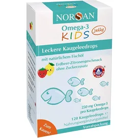 NORSAN Omega-3 KIDS Jelly Fischöl Dragees Vorratspackung