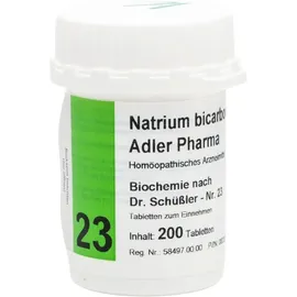 Natrium bicarbonicum D12 Adler Pharma Nr.23, Tablette