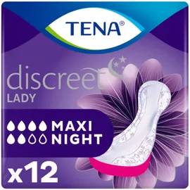 TENA discreet LADY MAXI NIGHT Inkontinenz EINLAGEN