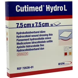 CUTIMED Hydro L Hydrok.Ver.7,5x7,5 cm dünn