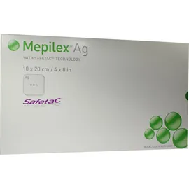 MEPILEX Ag Schaumverband 10x20 cm steril