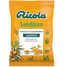 Ricola Sanddorn Kräuterbonbon zuckerfrei