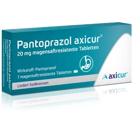 Pantoprazol Axicur 20 mg Magensaftres.tabletten