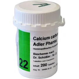 Calcium carbonicum D12 Adler Pharma Nr.22, Tablette