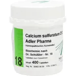 Calcium sulfuratum D12 Adler Pharma Nr.18, Tablette