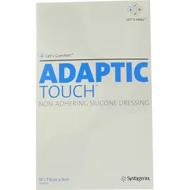 ADAPTIC Touch 5x7,6 cm nichthaft.Sil.Wundauflage